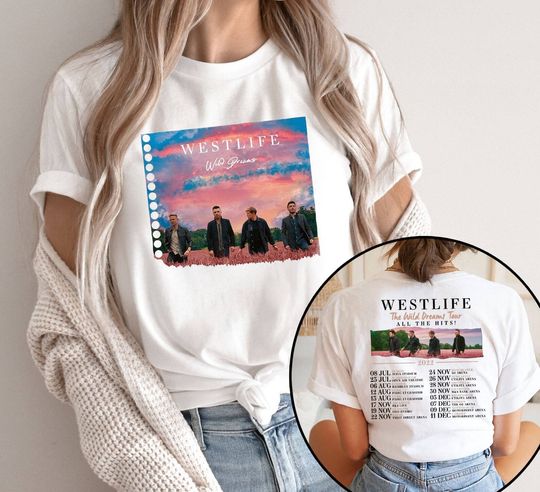 Discover Westlife The Wild Dreams Tour Shirt, Westlife Concert Shirt, The Wild Dream