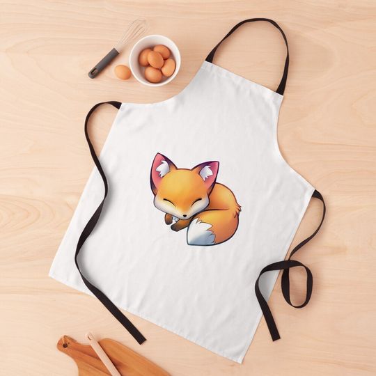 Discover Fox Emoji Apron