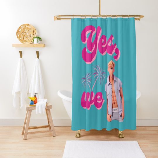 Discover Yes, We Can Weekend Shower Curtain