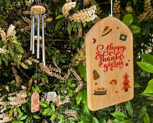 Discover Happy Thanksgiving, Outdoor Dcor, Front Porch Accessory, Weather Resistant