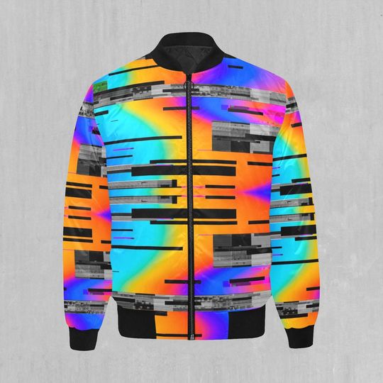 Discover Spectrum Noise Men's Bomber Jacket