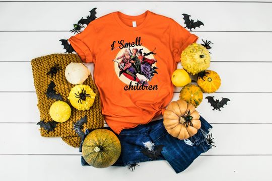 Discover Sanderson Sisters Shirt, Halloween Shirt, I Smell Children Shirt
