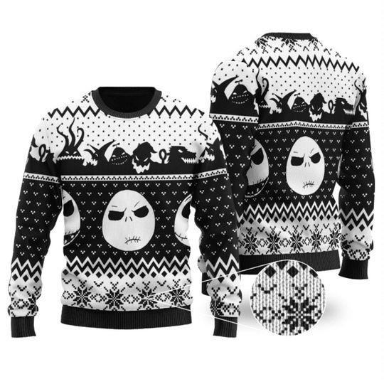 Discover Nightmare Before Christmas Ugly Sweatshirt