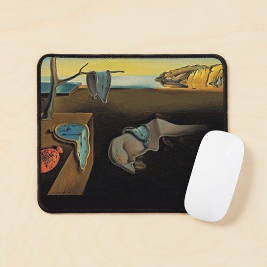 Discover Salvador Dali The Persistence of Memory Mouse Pad