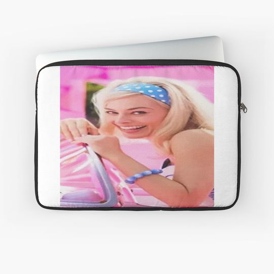 Discover Barbie movie fanart meme shitpost Laptop Sleeve