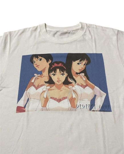 Discover perfect blue Satoshi Kon T-shirt Movie T Anime size S-5XL
