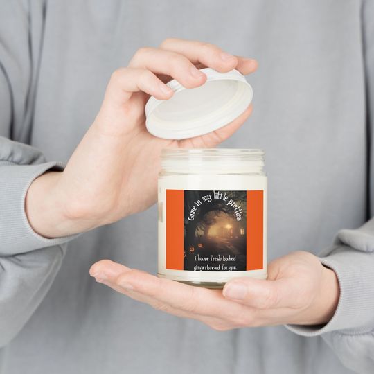 Discover Natural soy candles, cotton wick, three wonderful scents, Scented Candles, Halloween candles