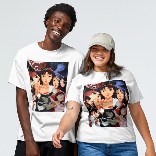 Discover Perfect Blue Collage Broken Glass Anime Classic T-Shirt