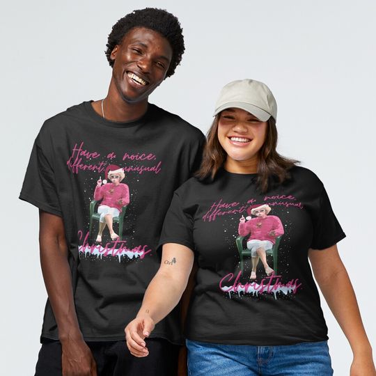 Discover Merry Christmas Kath and Kim Noice Different Unusual Santa Classic T-Shirt