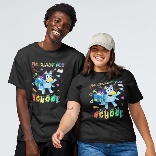 Discover Blueys-really-for-school Classic T-Shirt, BlueyDad Family Shirt, BlueyDad Birthday Party Shirt