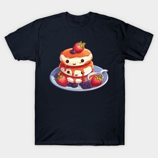 Discover Fluffy pancakes - Pancake Artwork - T-Shirt