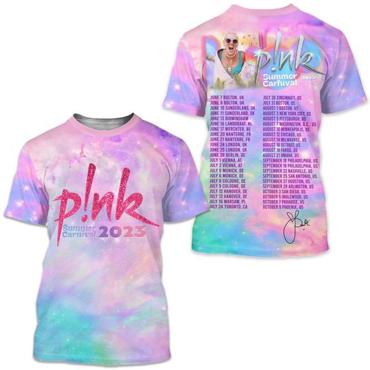 Discover Pink Summer Carnival 2023 3D Tshirt