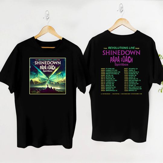 Discover shine down World Tour 2023 Shirt