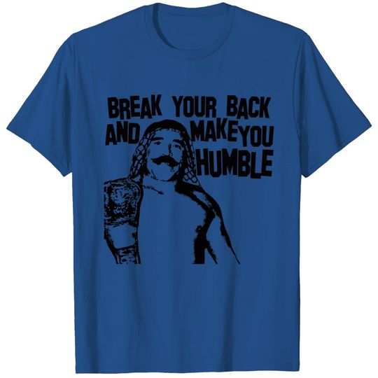 Discover Iron Sheik Make You Humble Wrestling Tee WWF Wrestling Entertainment T-Shirt