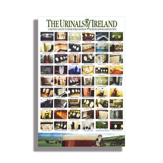 Discover The Urinals of Ireland Poster Canvas