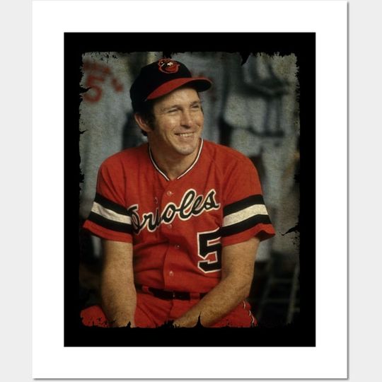 Discover Brooks Robinson Baseball Legendary Poster