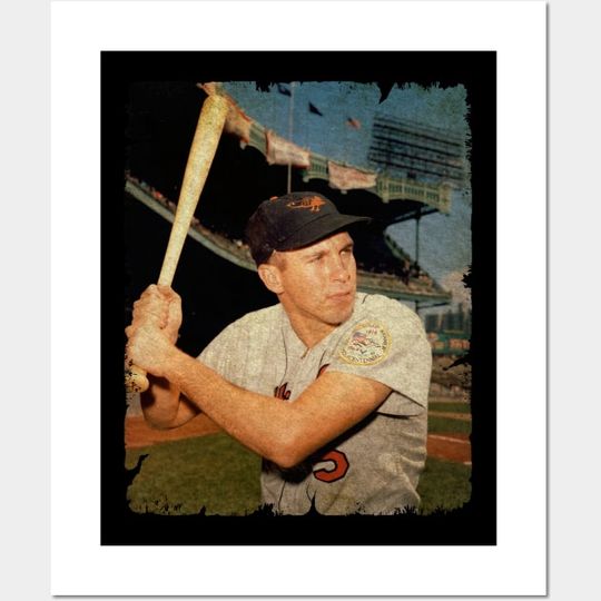 Discover Brooks Robinson Baseball Legendary Poster
