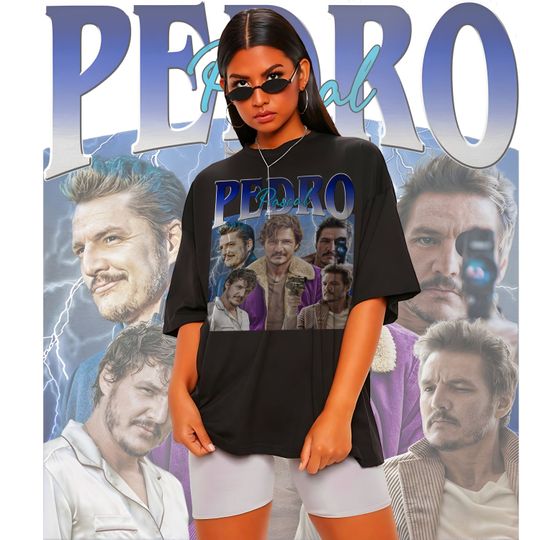 Discover Pedro Pascal Pop Shirt, Pedro Pascal Fan Vintage Tshirt