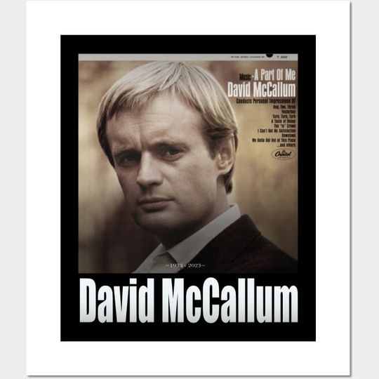 Discover David McCallum Poster