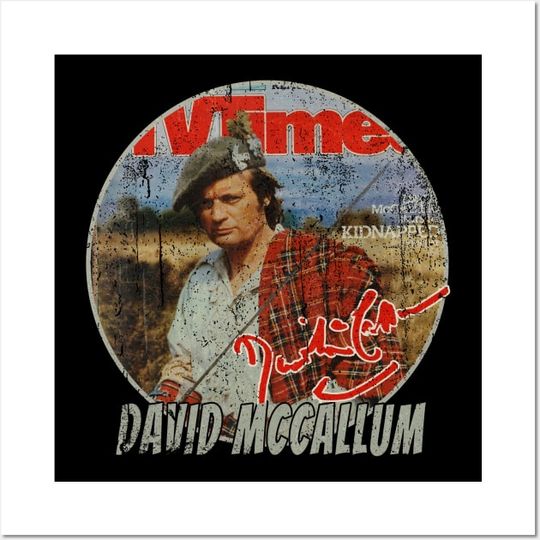 Discover David McCallum in London Magazine Poster