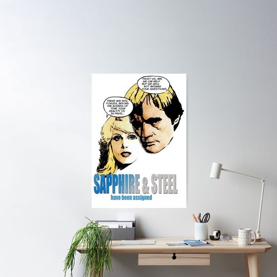 Discover Sapphire and Steel David McCallum Poster