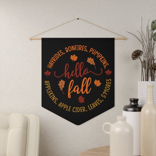 Discover Hello Fall Pennants