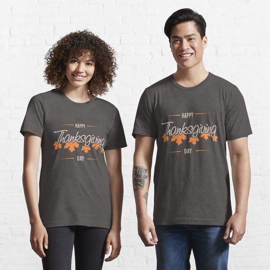 Discover Happy Thanksgiving Day T-Shirt