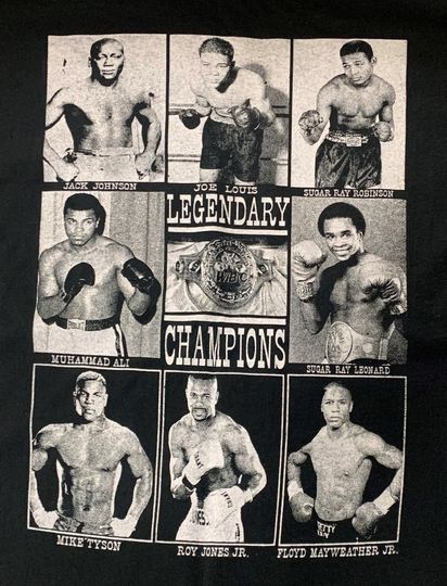 Discover Boxing Legendary Champions T-Shirt