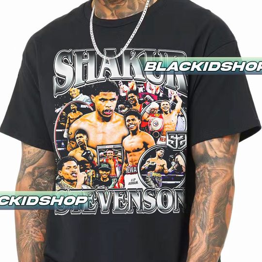 Discover Shakur Stevenson Vintage Shirt, Boxing Shirt