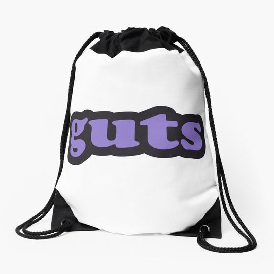 Discover guts Drawstring Bag
