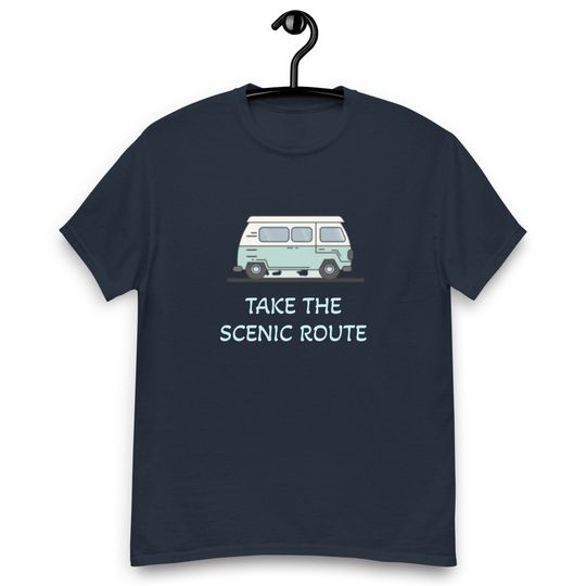 Discover Unisex Camper Van T-Shirt - Van Life Theme