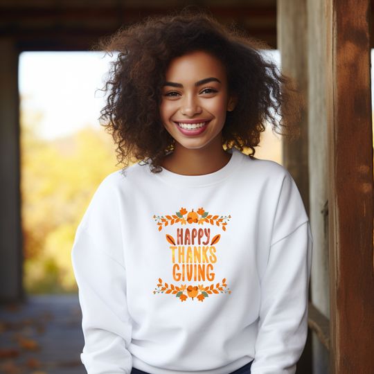 Discover Happy Thanksgiving Sweatshirt