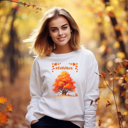 Discover Fall Vibes Thanksgiving Sweatshirt