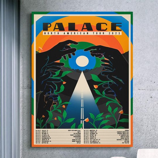 Discover Palace North American tour 2023 poster