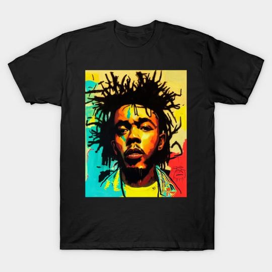 Discover Straeet Art Bsq Kendrick Lamar - Kendrick Lamar - T-Shirt