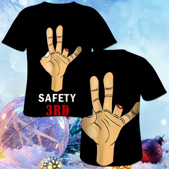 Discover 3D T-Shirt Printed Fashion Safety Short Sleeve 3D Shirt