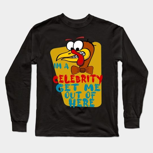 Discover Im A Celebrity Get Me Out Of Here, Cartoon Turkey Long Sleeve