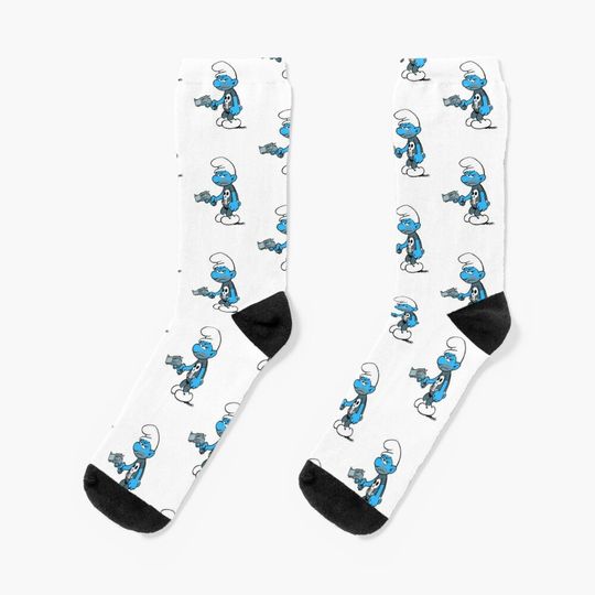 Discover Punishing Smurf Socks