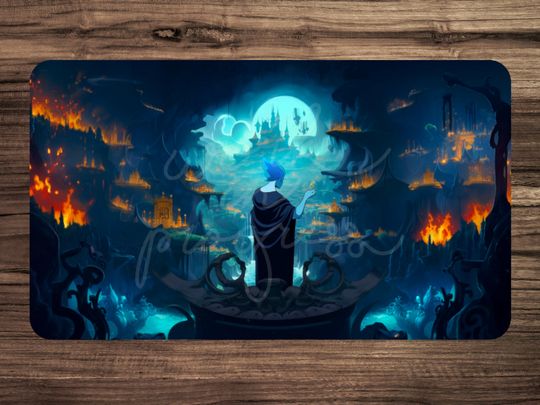 Discover PREORDER Lorcana Inferno Schemer Desk Mat