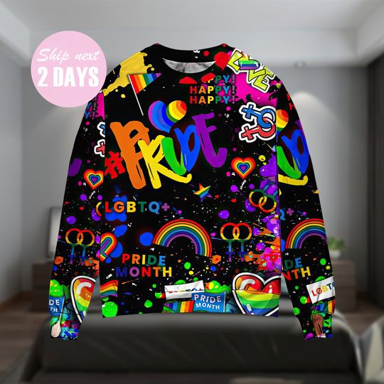 Discover LGBT Pride Mix Color Sweatshirt