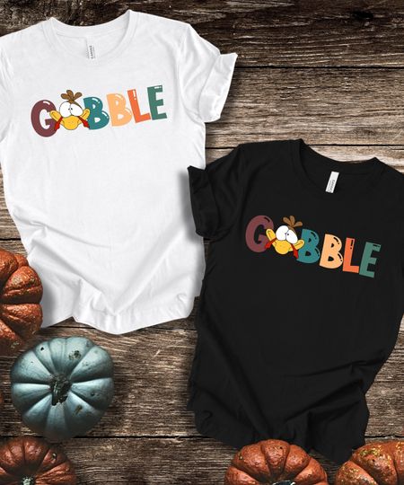 Discover Gobble Thanksgiving cute Shirt