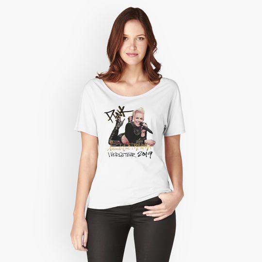 Discover beautyful art top pink beautiful trauma tour 2019 Relaxed Fit T-Shirt