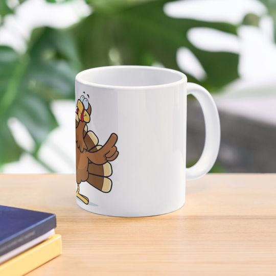 Discover Turkey Time Dance Funny Thanksgiving Mug