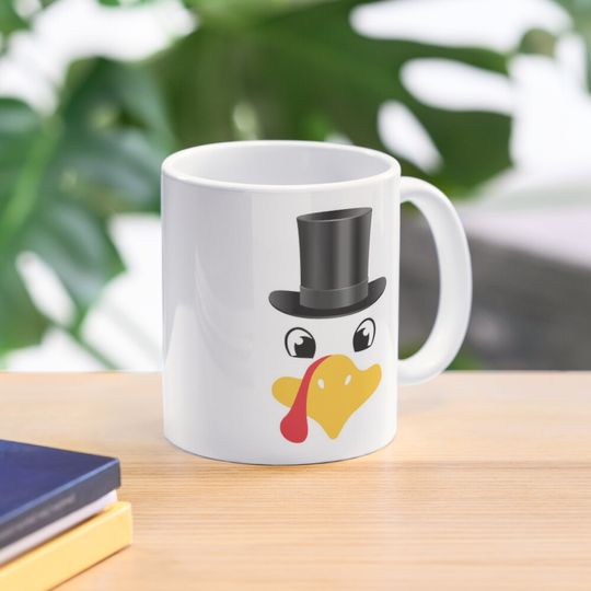 Discover Turkey With Magic Hat Funny Thanksgiving Mug