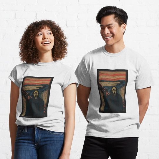 Discover Screaming Ghostface  Classic T-Shirt
