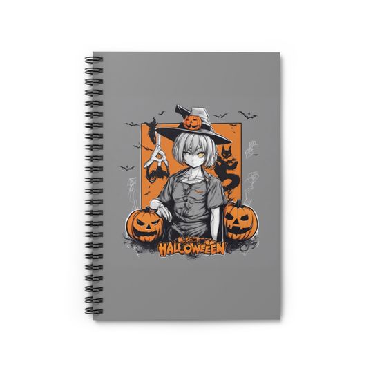 Discover Spiral Notebook - Ruled Line Halloween