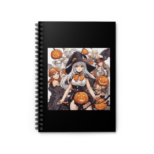 Discover Spiral Notebook - Ruled Line Halloween