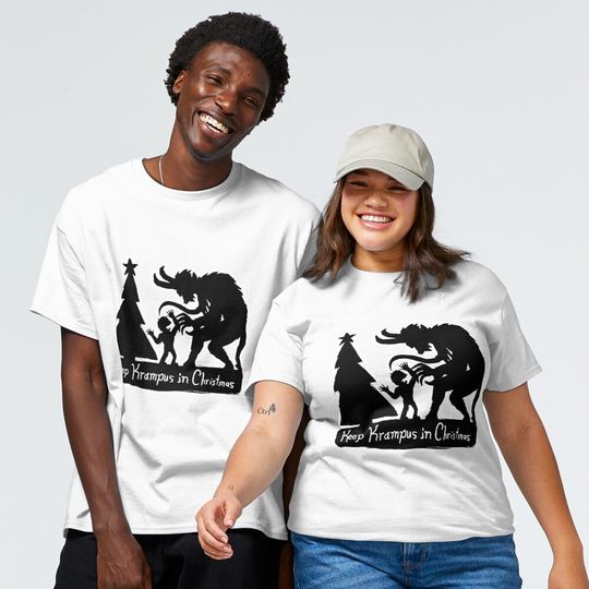 Discover Keep Krampus in Christmas Classic T-Shirt