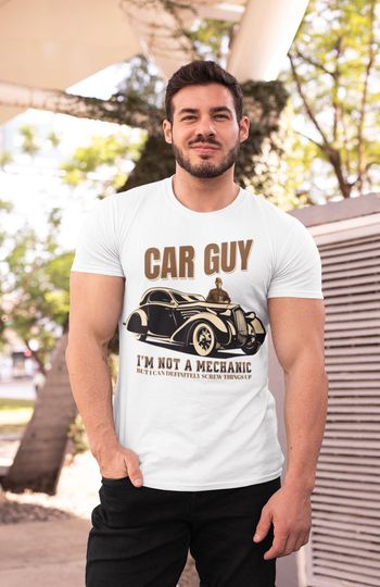Discover Funny Car Shirt Gift For Car Lover Enthusiast Guy