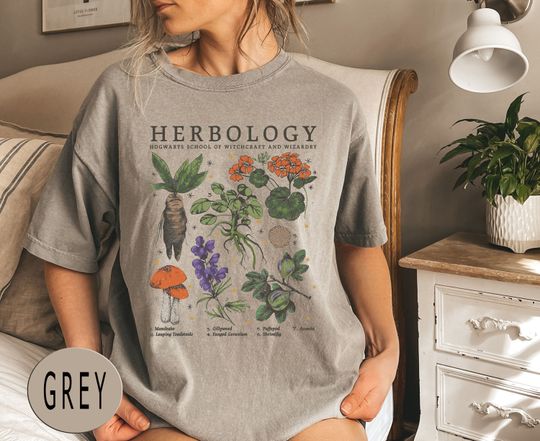 Discover Herbology   Plants Shirt, Magical Herbs Shirt, Botanical Shirt, Plant Lover Shirt